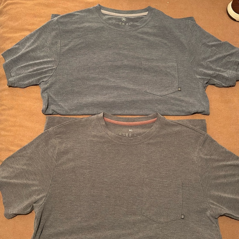 Free Fly pocket tees